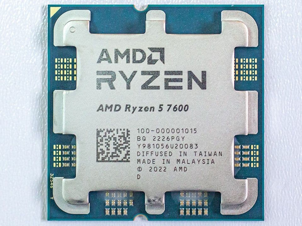 ryzen 5 7600 — تصویر محصول/مقاله