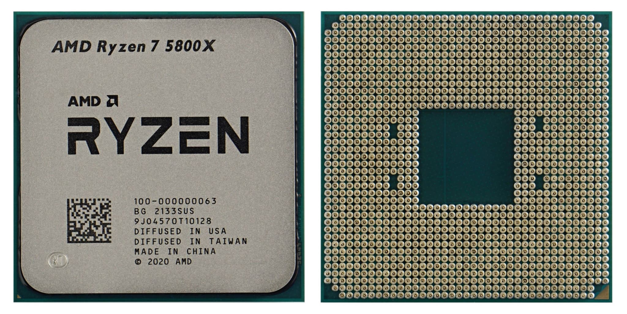 ryzen 7 5800x — تصویر محصول/مقاله