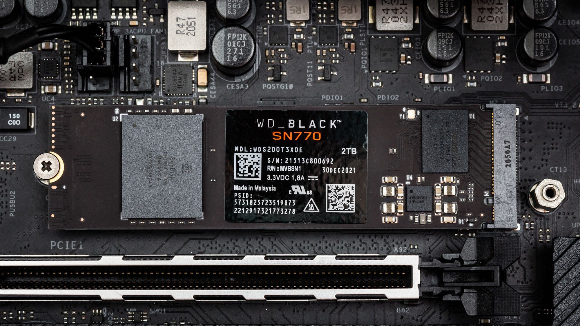 wd black sn770 1tb — تصویر محصول/مقاله