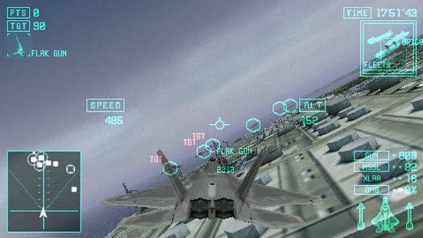 اسکرین‌شات بازی Ace Combat X: Skies of Deception – تصویر 6