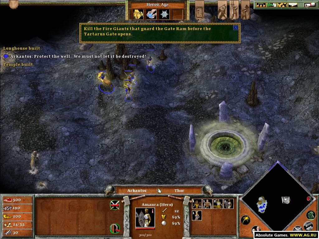 اسکرین‌شات بازی Age of Mythology – تصویر 1