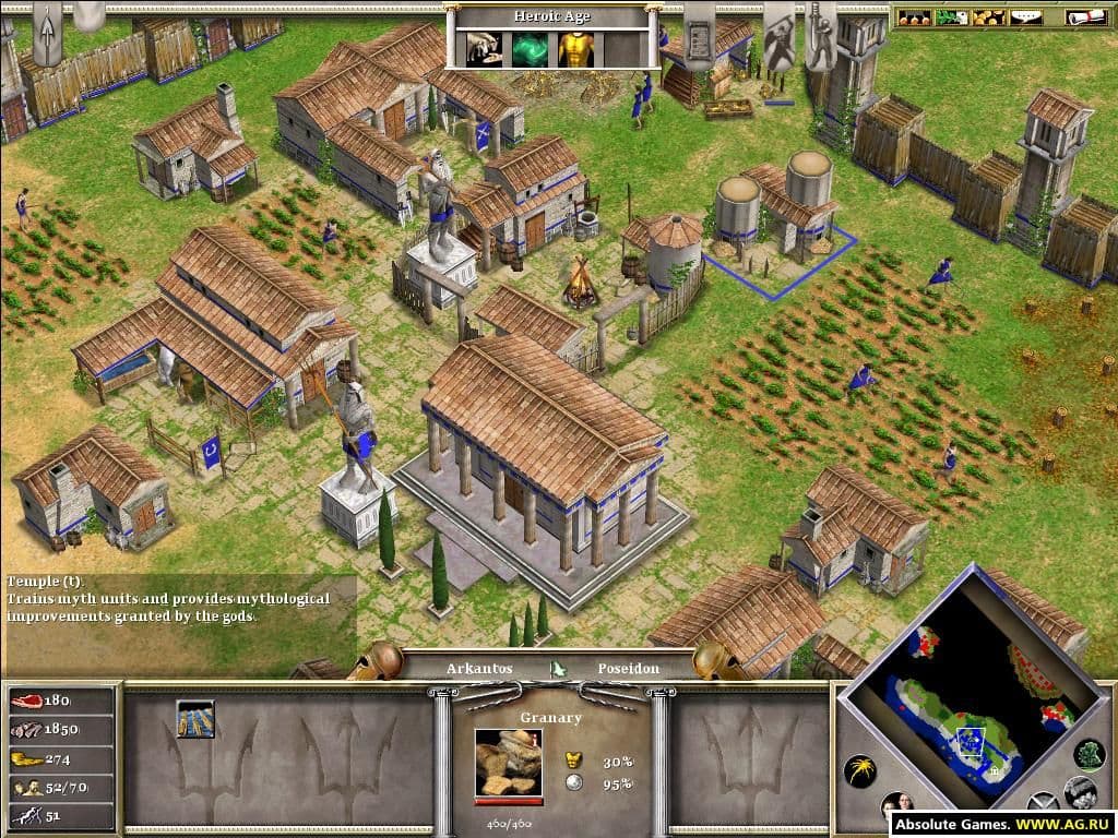 اسکرین‌شات بازی Age of Mythology – تصویر 4