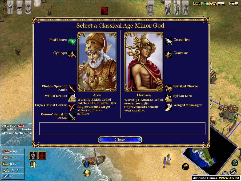 اسکرین‌شات بازی Age of Mythology – تصویر 6