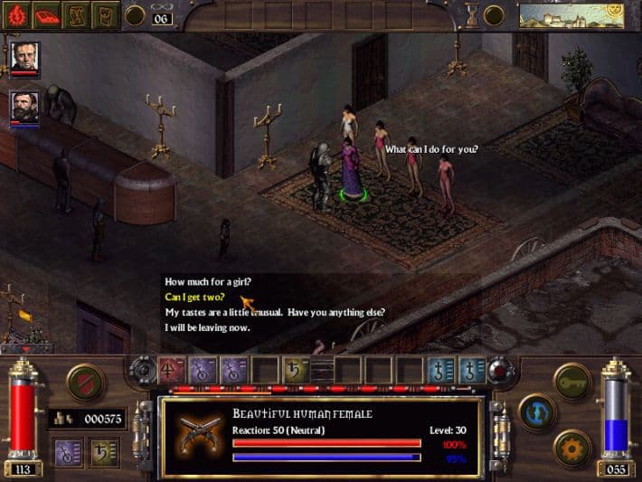 اسکرین‌شات بازی Arcanum: Of Steamworks and Magick Obscura – تصویر 2