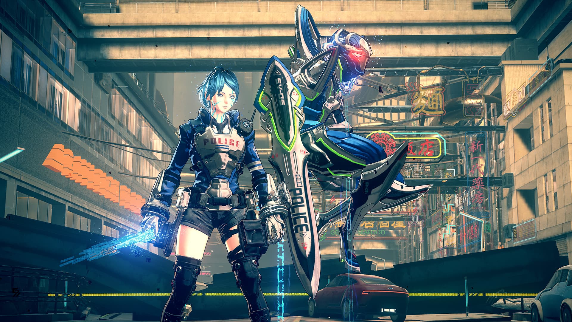 اسکرین‌شات بازی Astral Chain – تصویر 4