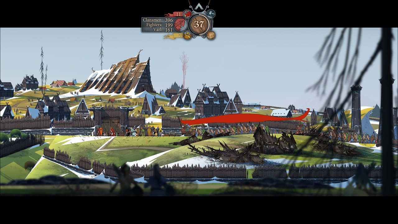 اسکرین‌شات بازی The Banner Saga 2 – تصویر 4