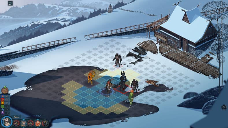 اسکرین‌شات بازی The Banner Saga – تصویر 4