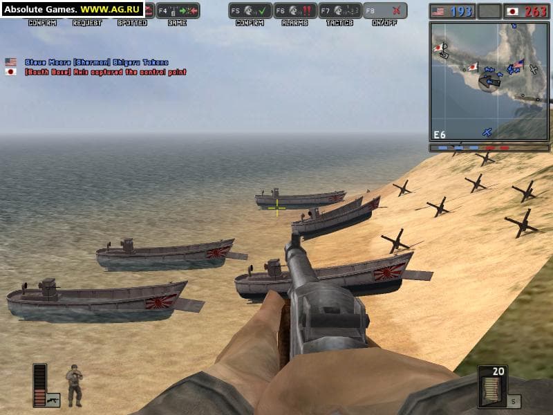 اسکرین‌شات بازی Battlefield 1942 – تصویر 1