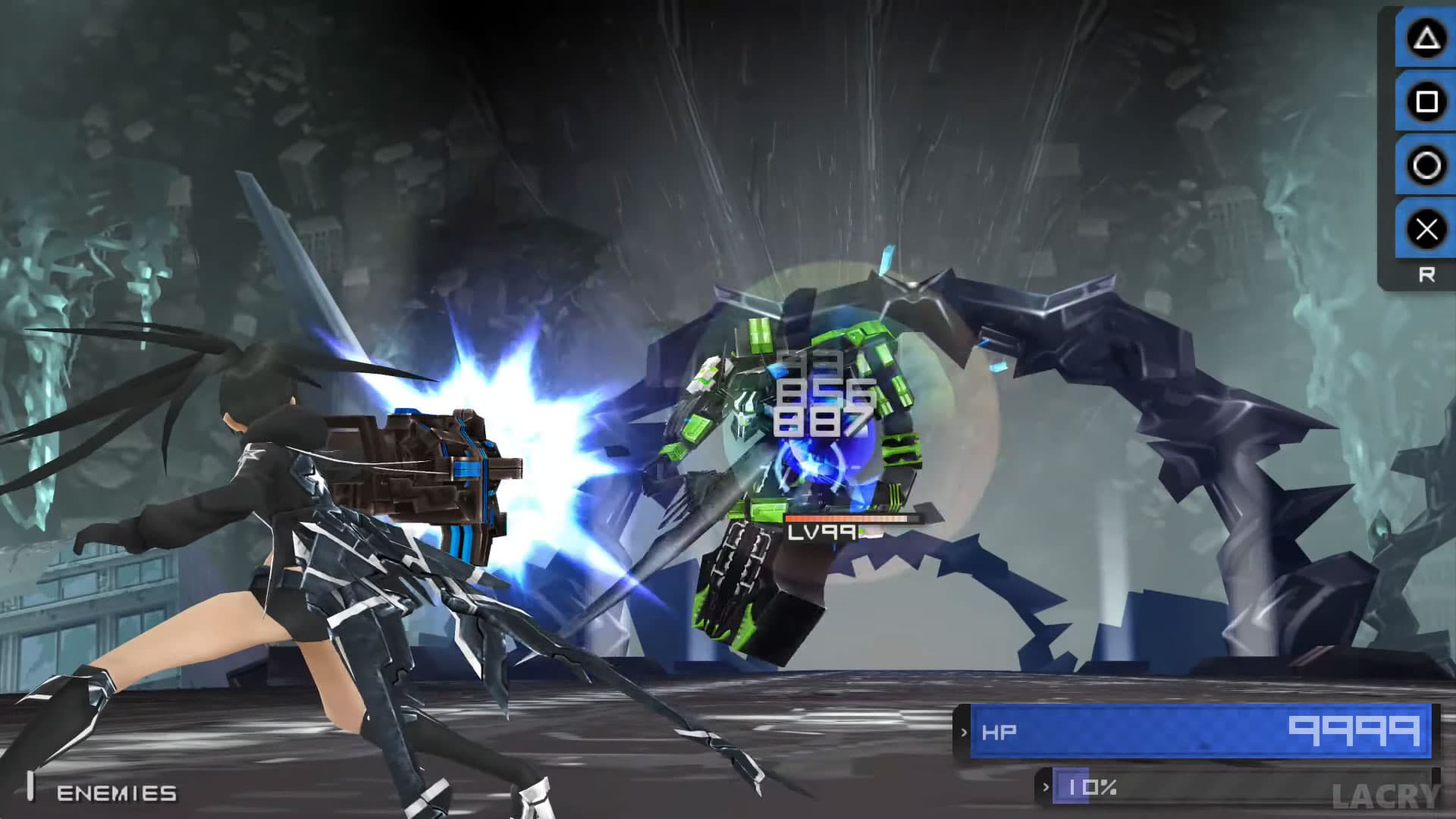 اسکرین‌شات بازی Black Rock Shooter: The Game – تصویر 3
