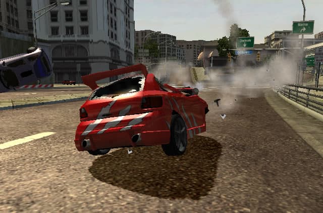 اسکرین‌شات بازی Burnout 2: Point of Impact – تصویر 5