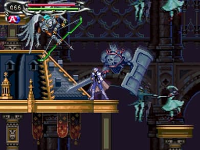 اسکرین‌شات بازی Castlevania: Dawn of Sorrow – تصویر 3