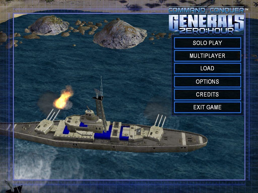اسکرین‌شات بازی Command & Conquer: Generals - Zero Hour – تصویر 1