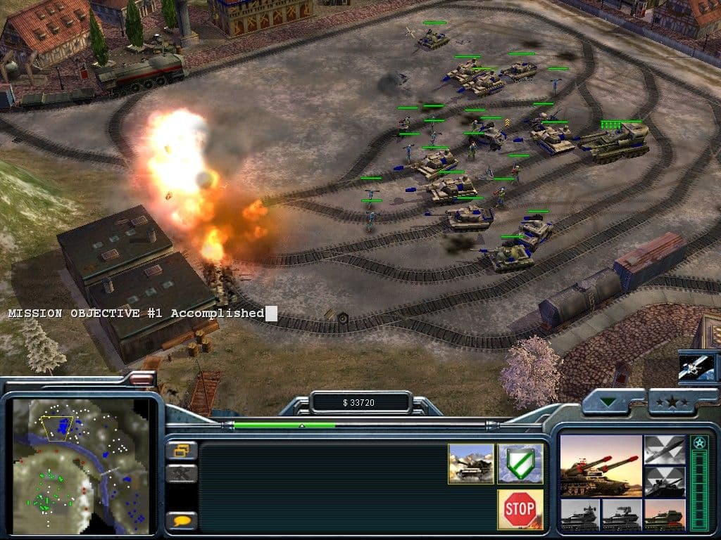 اسکرین‌شات بازی Command & Conquer: Generals - Zero Hour – تصویر 3