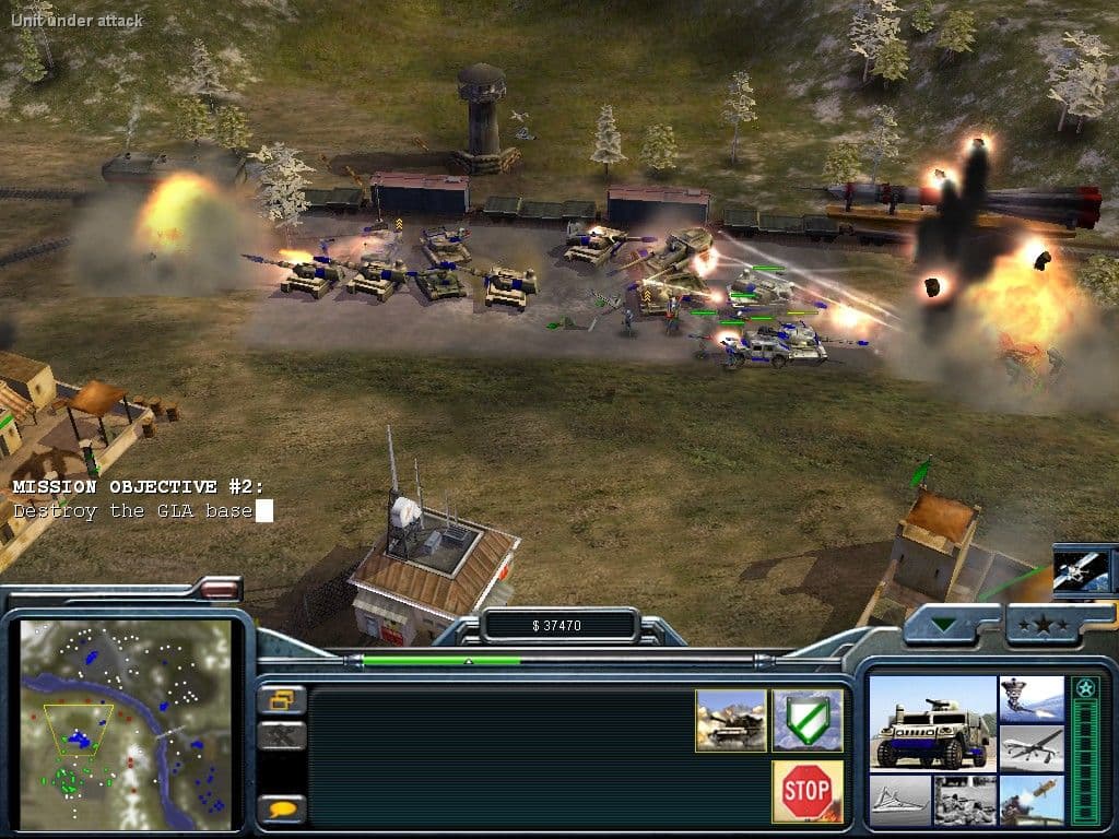اسکرین‌شات بازی Command & Conquer: Generals - Zero Hour – تصویر 4