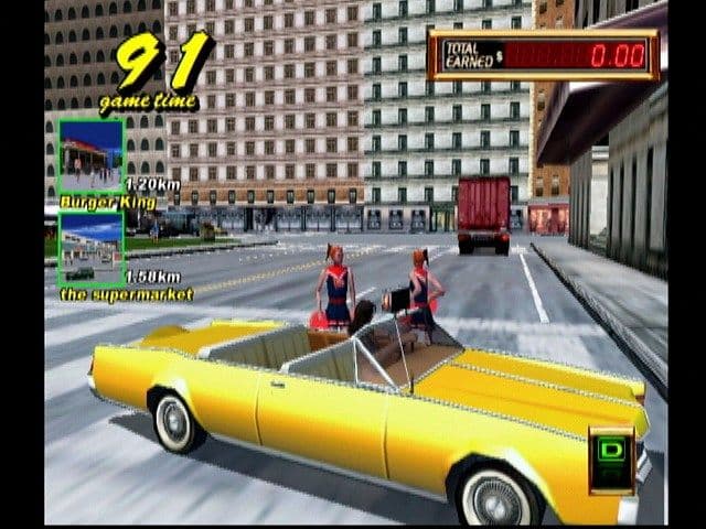 اسکرین‌شات بازی Crazy Taxi 2 – تصویر 3