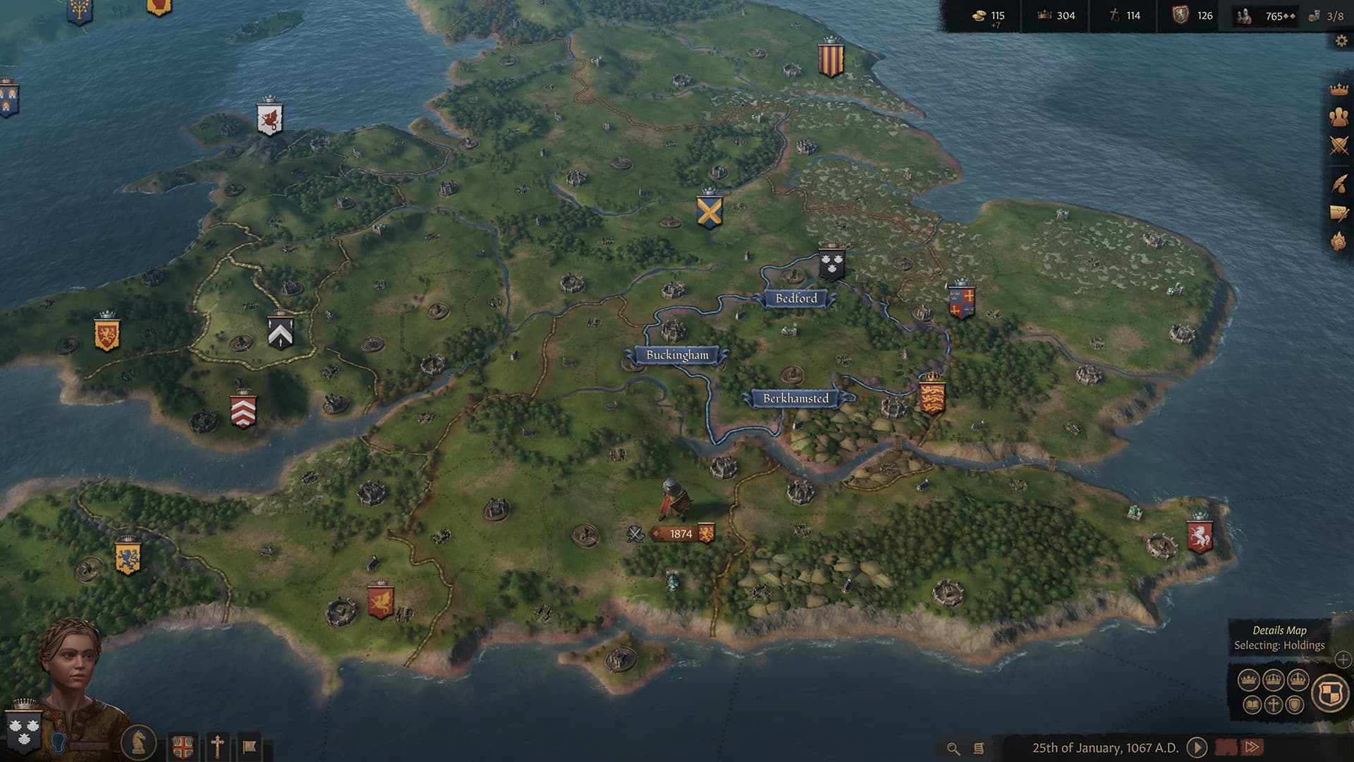 اسکرین‌شات بازی Crusader Kings III – تصویر 1