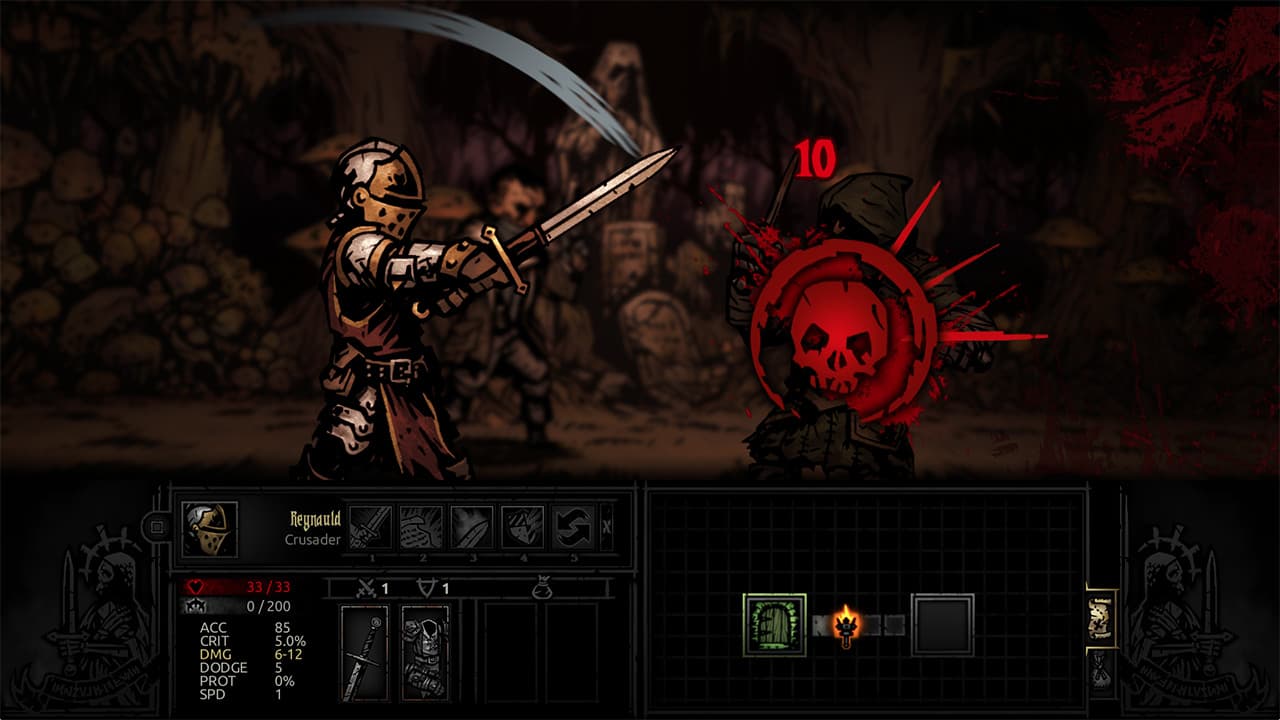 اسکرین‌شات بازی Darkest Dungeon – تصویر 1