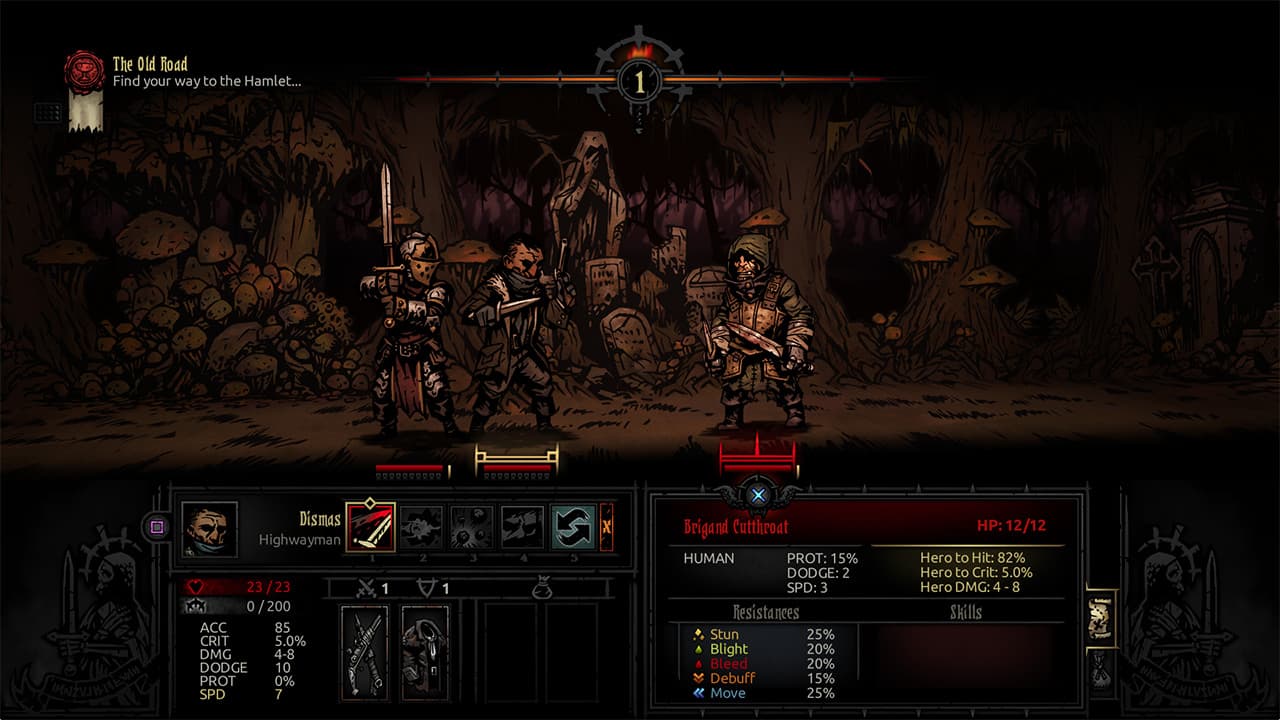 اسکرین‌شات بازی Darkest Dungeon – تصویر 2