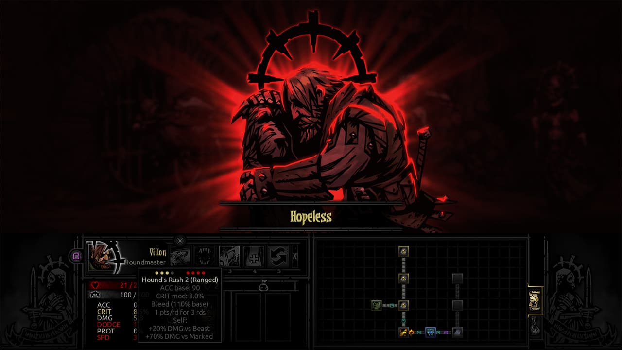 اسکرین‌شات بازی Darkest Dungeon – تصویر 3