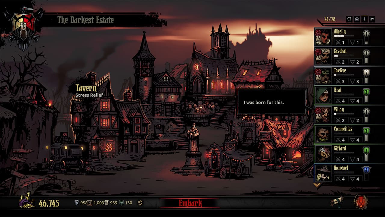 اسکرین‌شات بازی Darkest Dungeon – تصویر 5