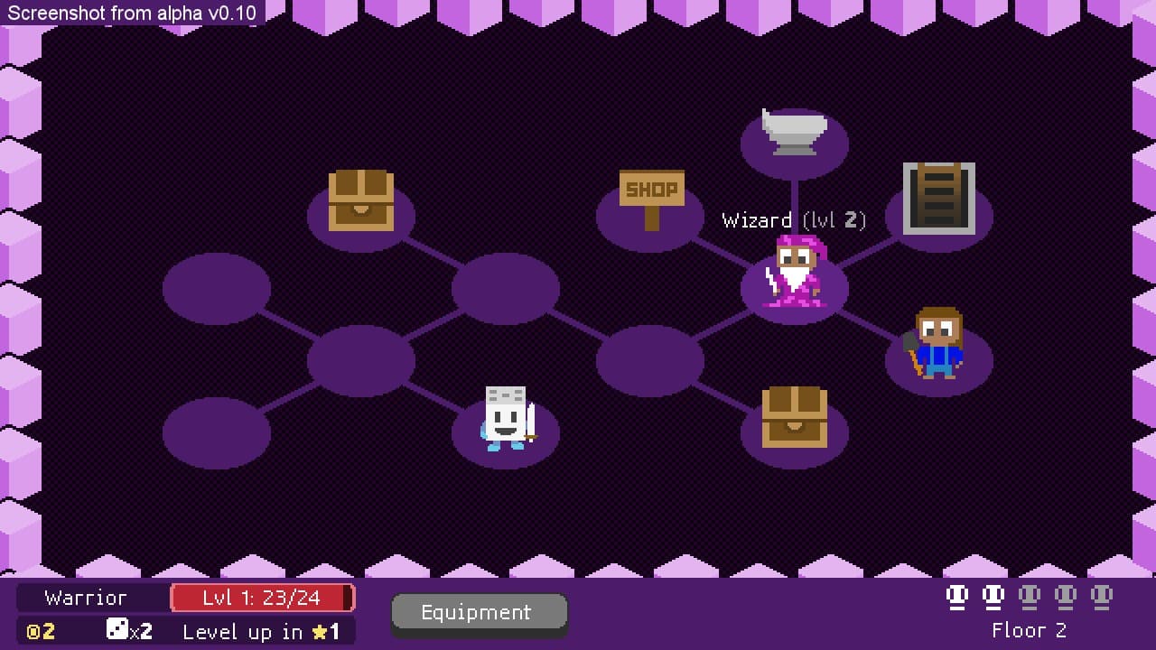 اسکرین‌شات بازی Dicey Dungeons – تصویر 2