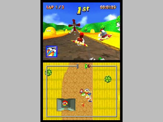 اسکرین‌شات بازی Diddy Kong Racing DS – تصویر 3