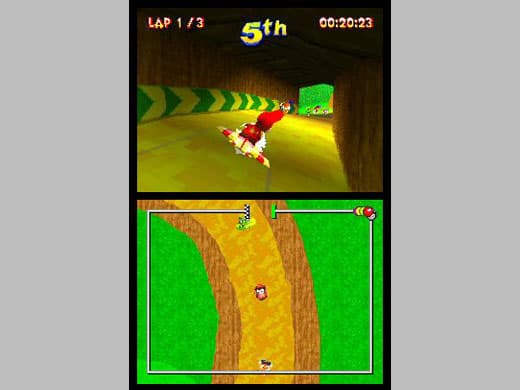 اسکرین‌شات بازی Diddy Kong Racing DS – تصویر 4