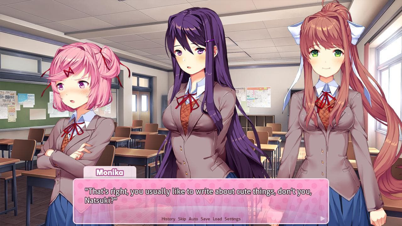 اسکرین‌شات بازی Doki Doki Literature Club! – تصویر 6