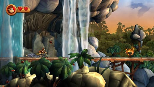 اسکرین‌شات بازی Donkey Kong Country Returns – تصویر 1