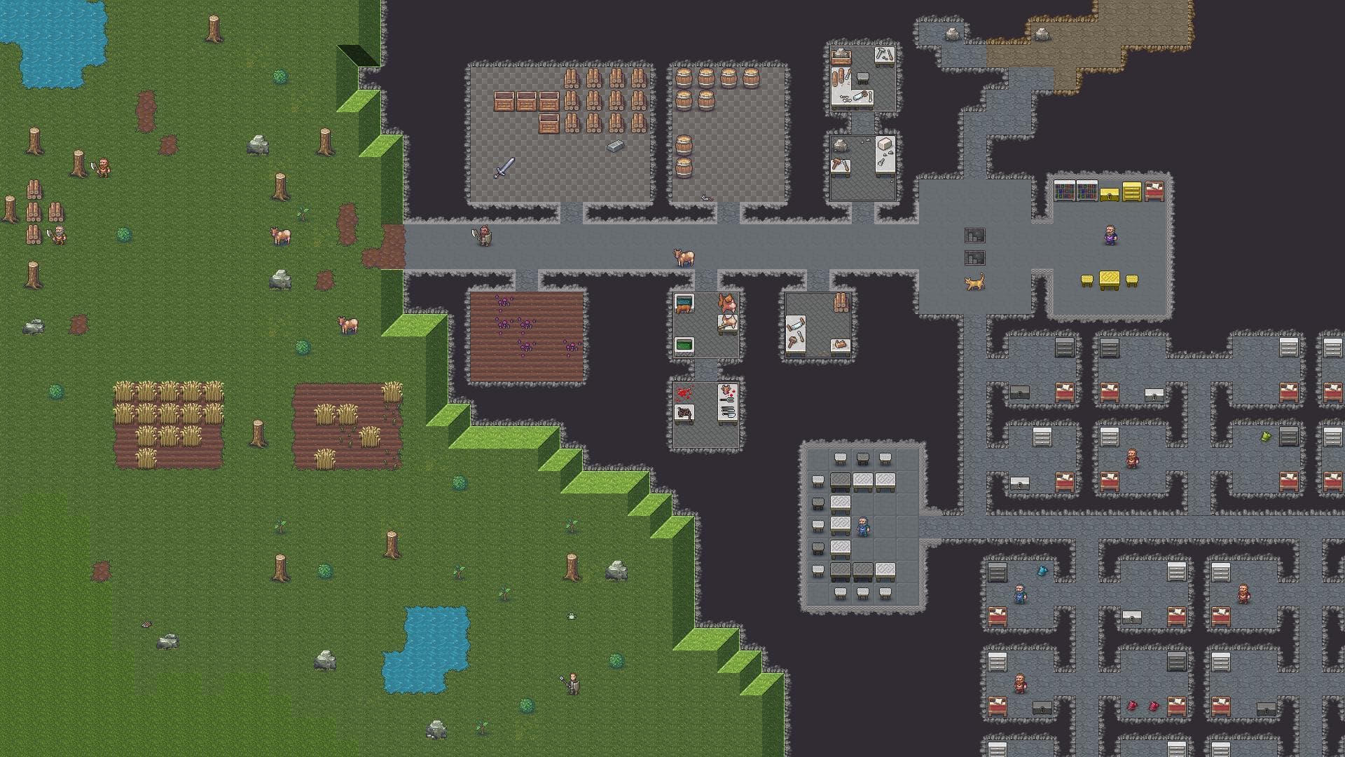 اسکرین‌شات بازی Dwarf Fortress – تصویر 2