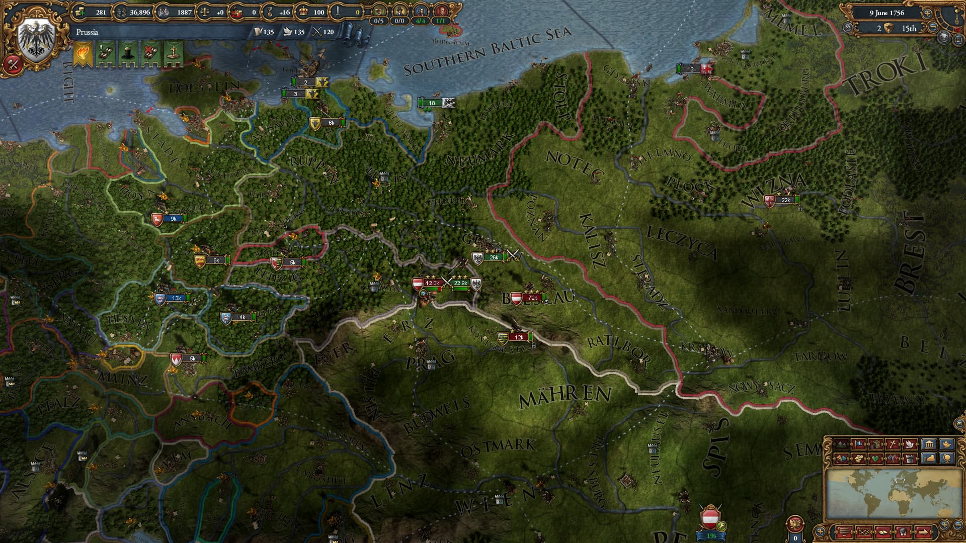 اسکرین‌شات بازی Europa Universalis IV – تصویر 1