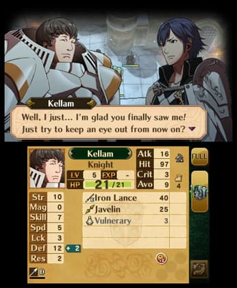 اسکرین‌شات بازی Fire Emblem Awakening – تصویر 4