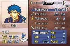 اسکرین‌شات بازی Fire Emblem: The Sacred Stones – تصویر 4