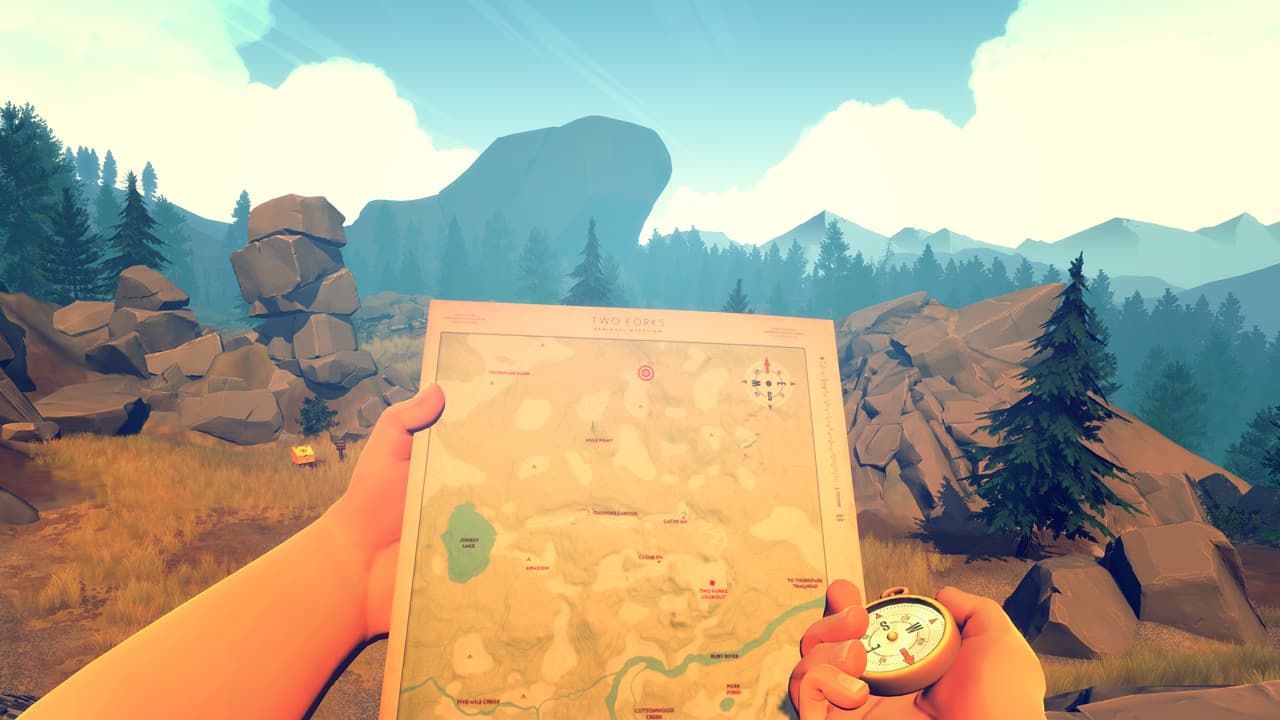 اسکرین‌شات بازی Firewatch – تصویر 4