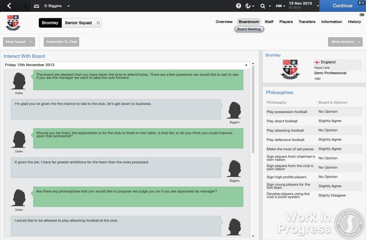 اسکرین‌شات بازی Football Manager 2014 – تصویر 6