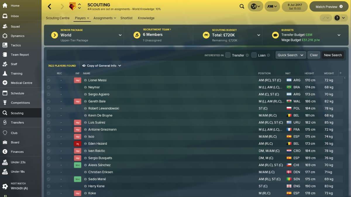 اسکرین‌شات بازی Football Manager 2018 – تصویر 5