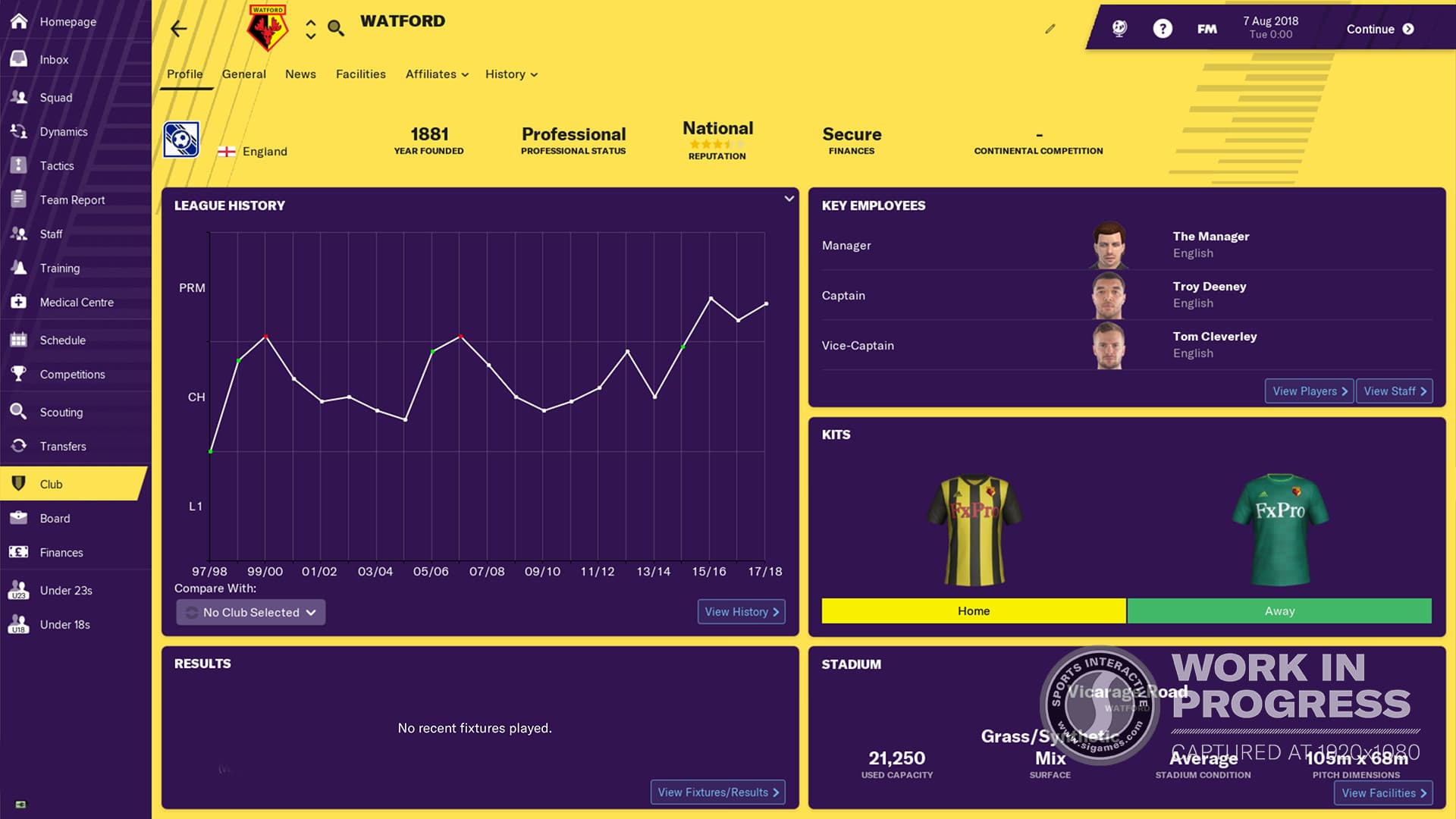 اسکرین‌شات بازی Football Manager 2019 – تصویر 3