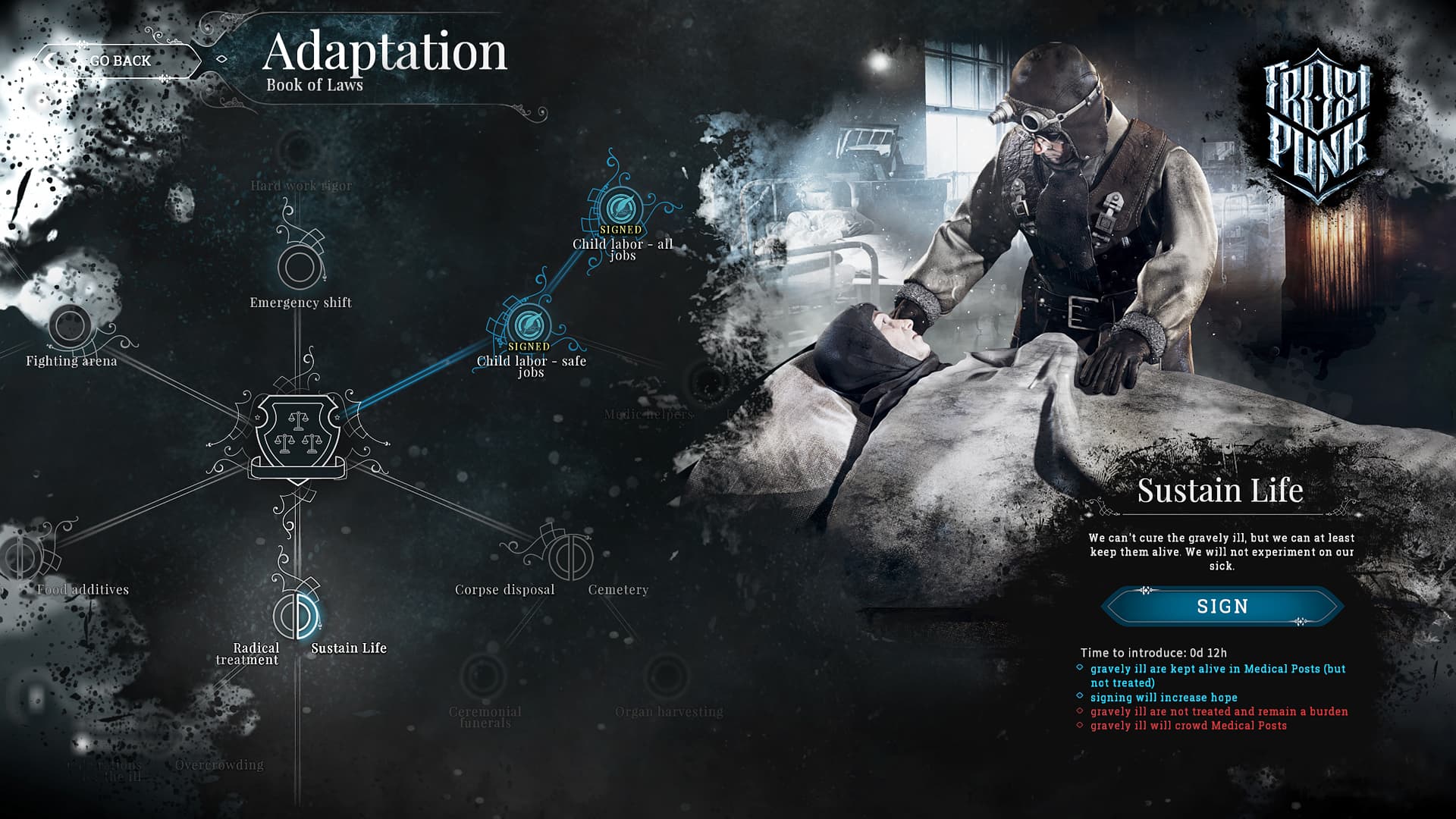 اسکرین‌شات بازی Frostpunk – تصویر 2