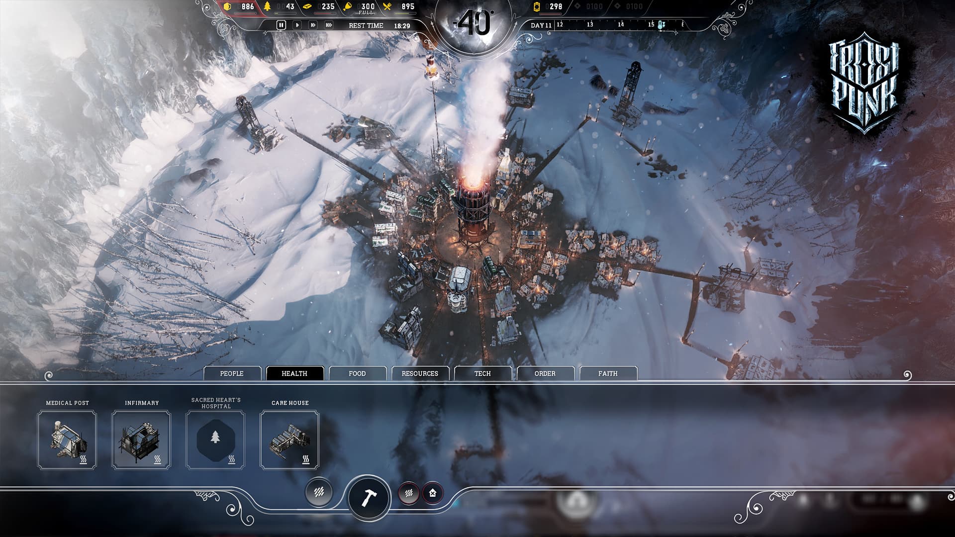 اسکرین‌شات بازی Frostpunk – تصویر 5