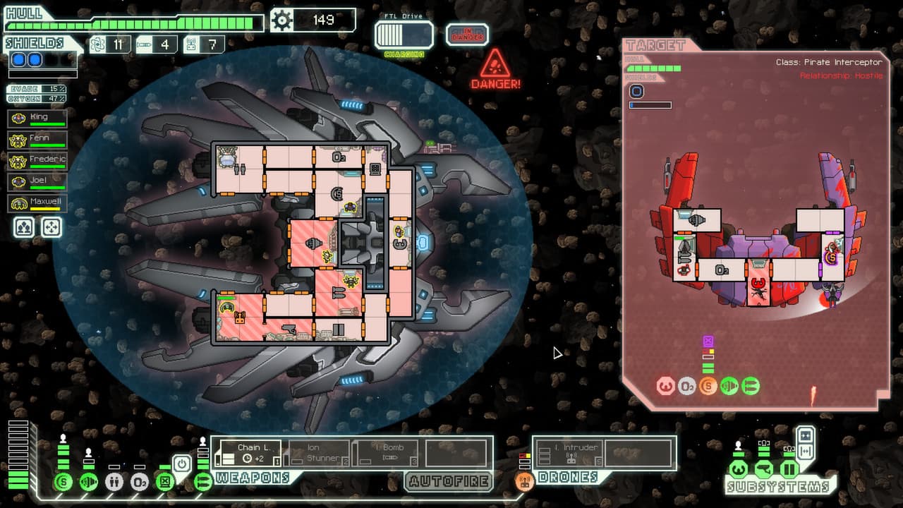 اسکرین‌شات بازی FTL: Faster Than Light – تصویر 2