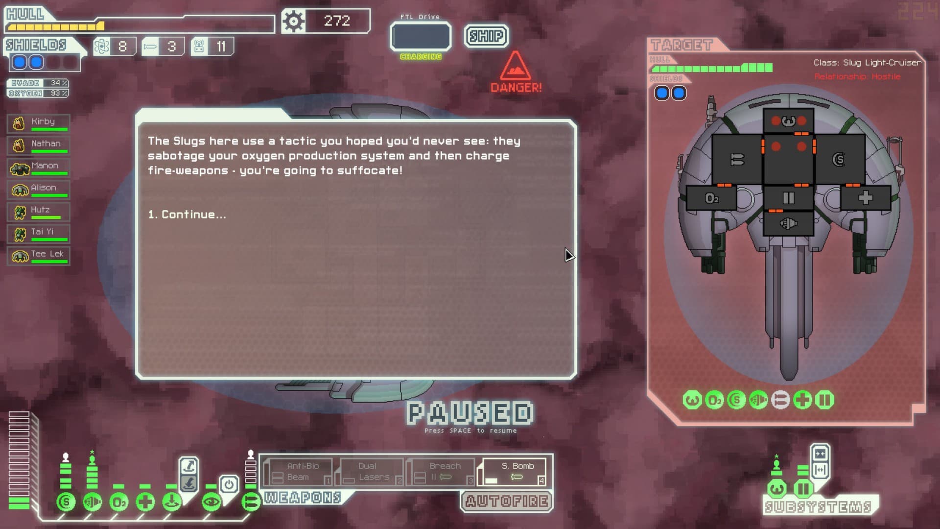 اسکرین‌شات بازی FTL: Faster Than Light – تصویر 3
