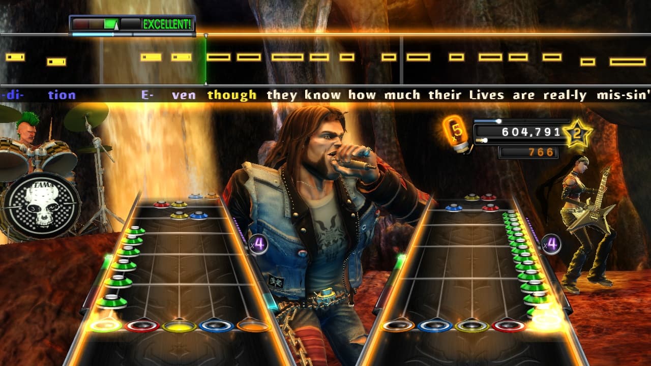 اسکرین‌شات بازی Guitar Hero: Warriors of Rock – تصویر 1