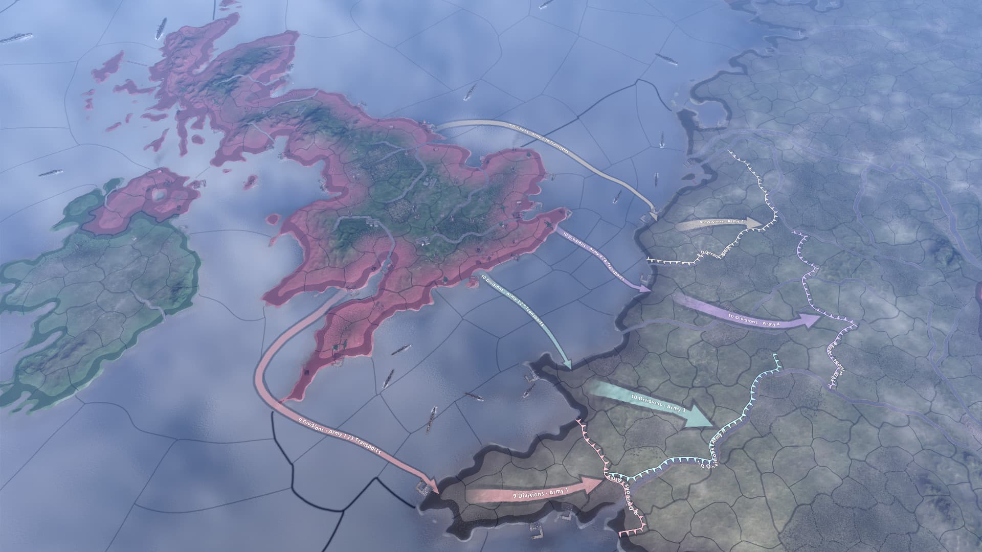 اسکرین‌شات بازی Hearts of Iron IV – تصویر 5