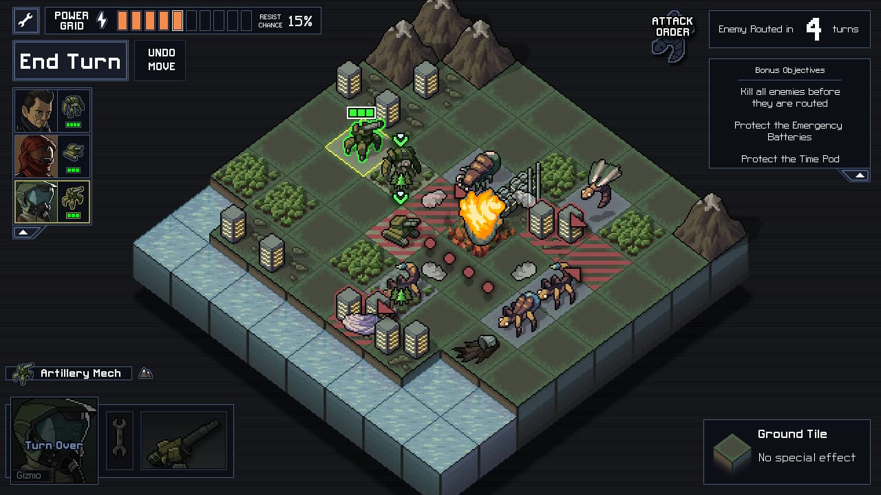 اسکرین‌شات بازی Into the Breach – تصویر 1
