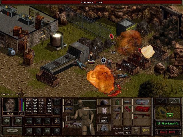 اسکرین‌شات بازی Jagged Alliance 2: Unfinished Business – تصویر 1