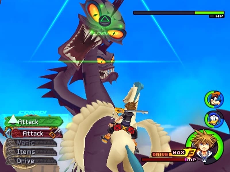 اسکرین‌شات بازی Kingdom Hearts II – تصویر 1