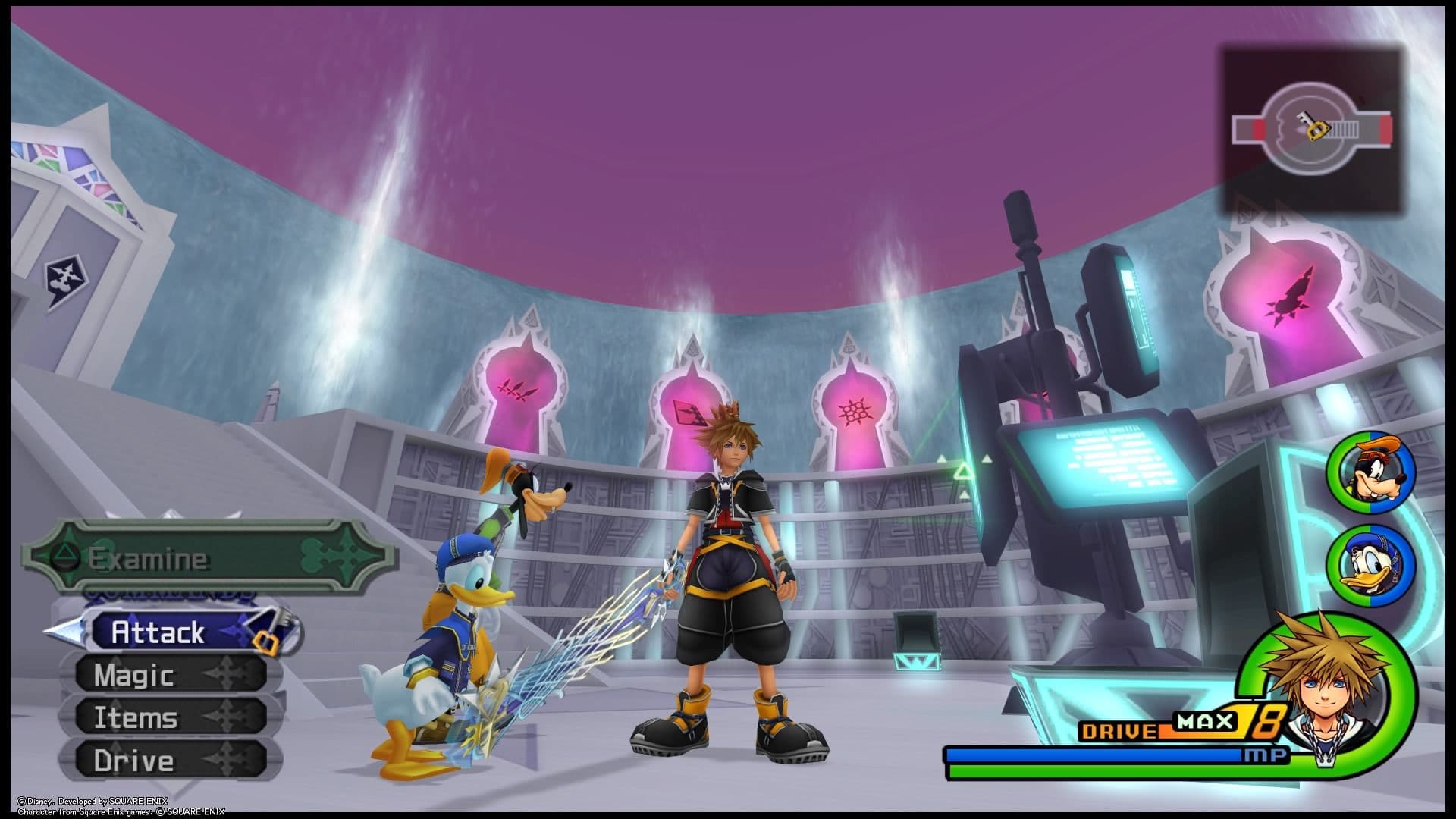 اسکرین‌شات بازی Kingdom Hearts II – تصویر 4