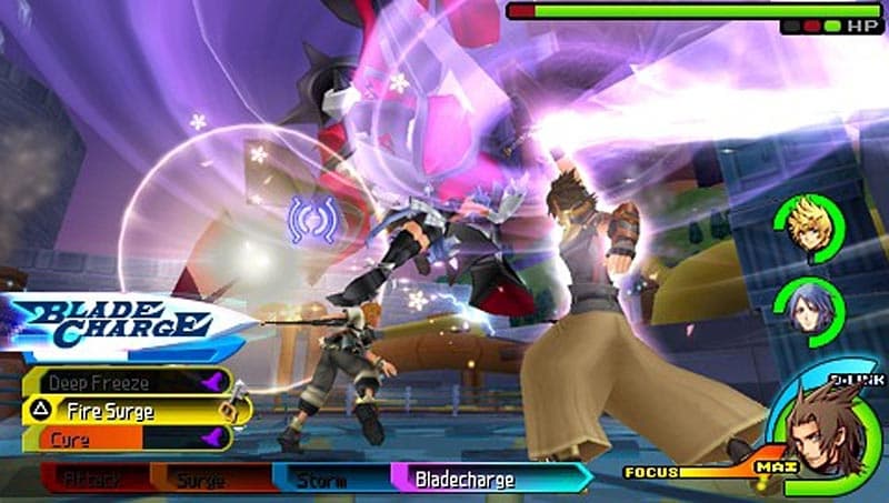 اسکرین‌شات بازی Kingdom Hearts Birth by Sleep – تصویر 2
