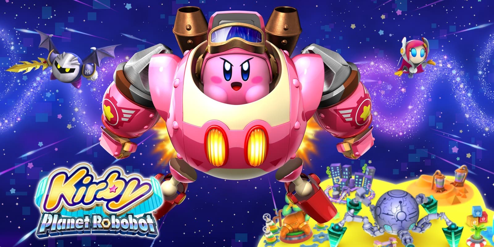 اسکرین‌شات بازی Kirby: Planet Robobot – تصویر 1