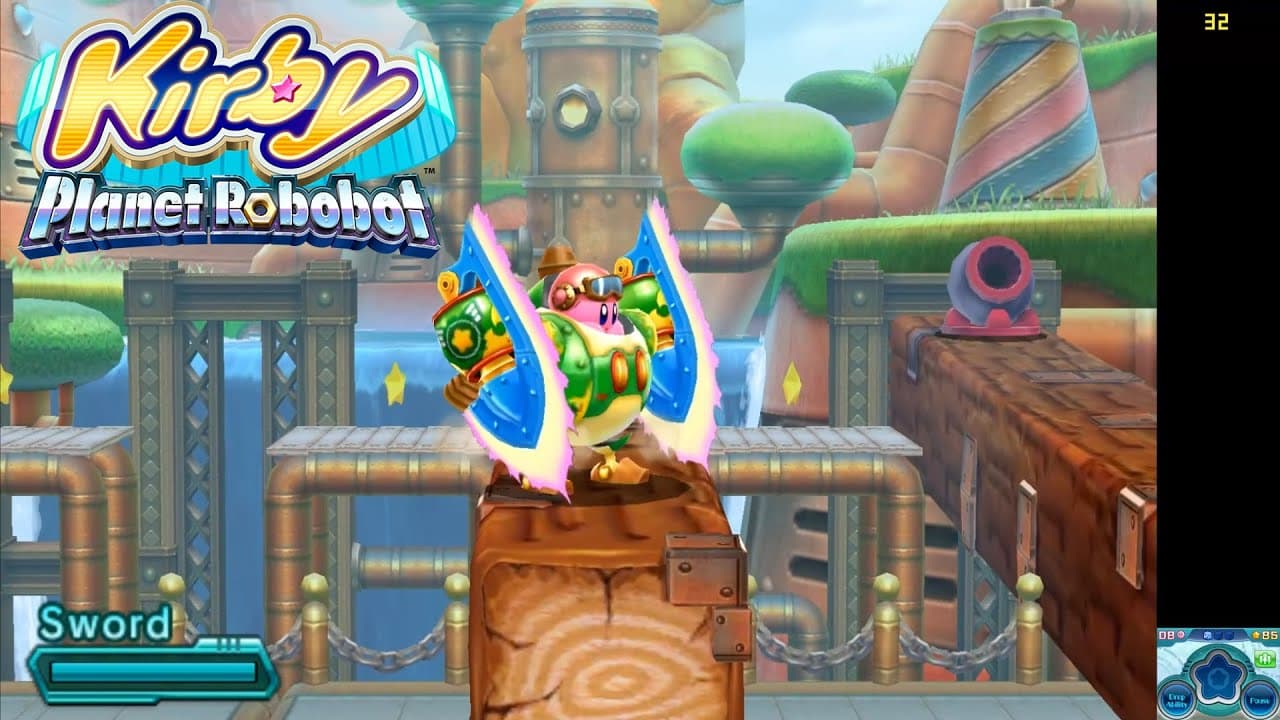 اسکرین‌شات بازی Kirby: Planet Robobot – تصویر 6
